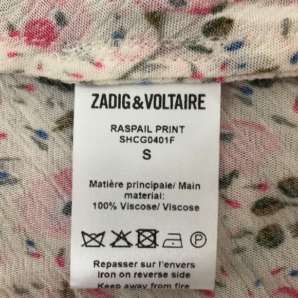 Zadig & Voltaire Raspail Print Dress Size S - Picture 12 of 16